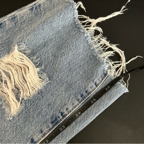 Current/Elliott The Original Straight Prep Destroy Cut Hem 25 - Picture 6 of 6